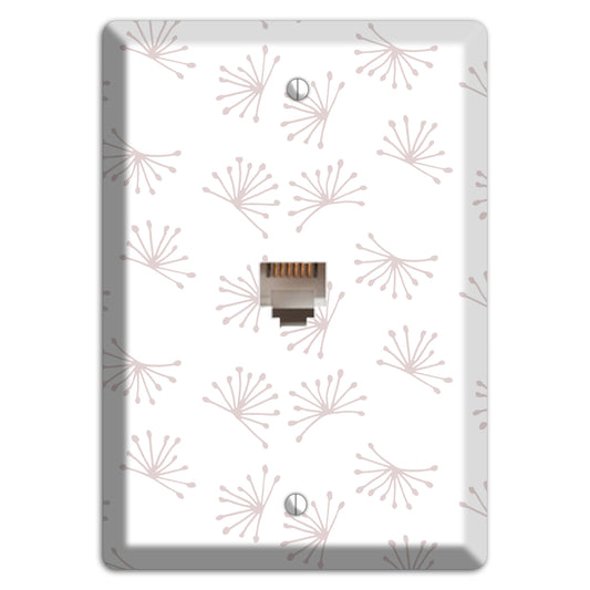 Abstract 2 Phone Wallplate