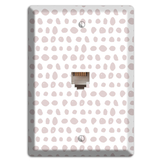 Abstract 5 Phone Wallplate