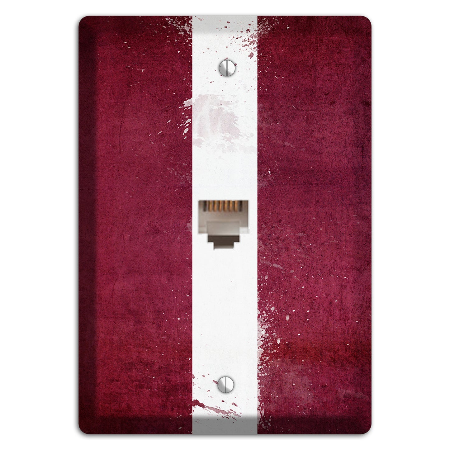 Latvia Cover Plates Phone Wallplate