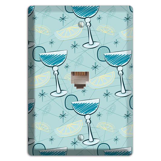 Cocktails Phone Wallplate