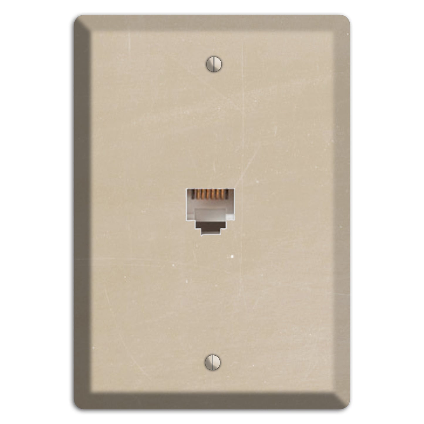 Chalk Tan Phone Wallplate