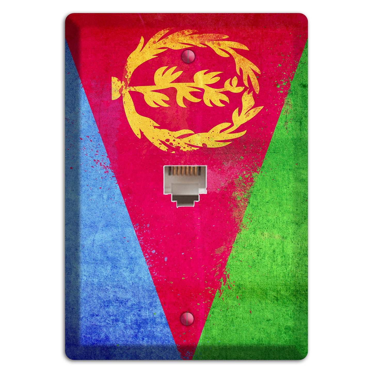 Eritrea Cover Plates Phone Wallplate