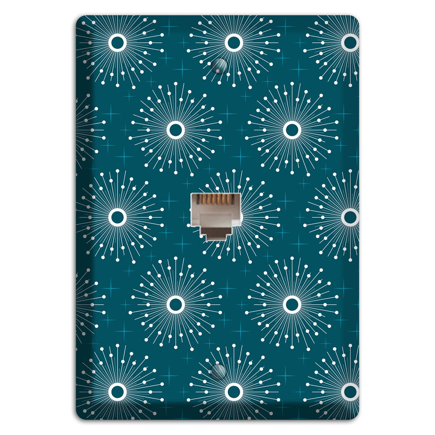 Star Burst Phone Wallplate