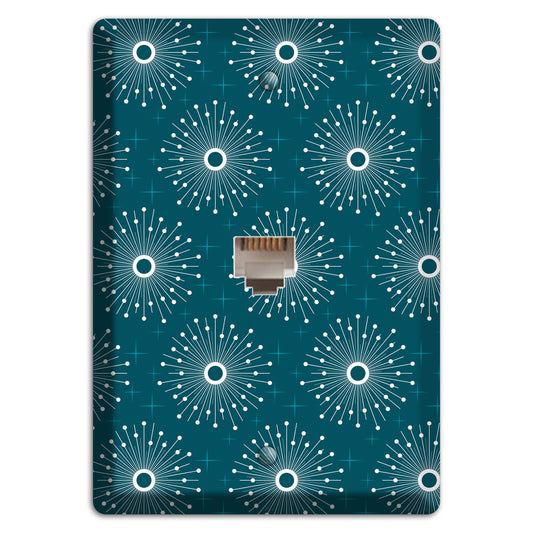 Star Burst Phone Wallplate