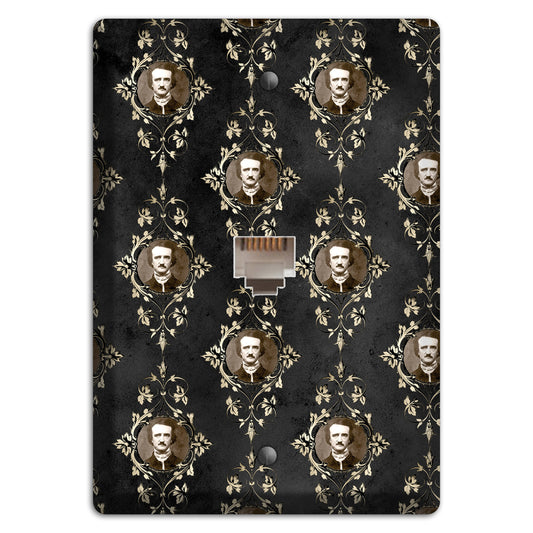 Edgar Allen Poe Self Portrait Phone Wallplate