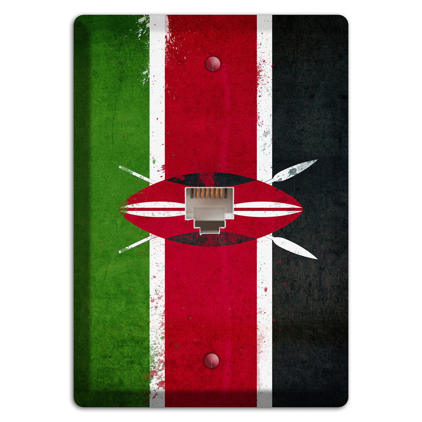 Kenya Cover Plates Phone Wallplate