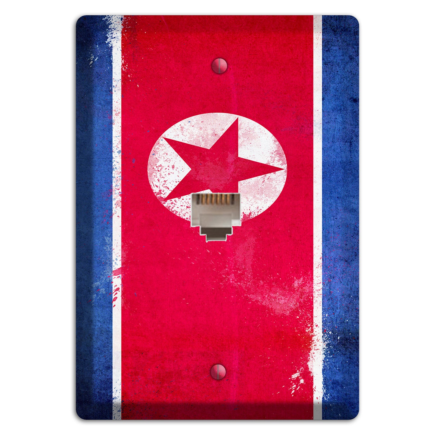 Korea North Cover Plates Phone Wallplate