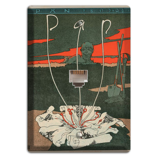 PAN Laferme Vintage Poster Phone Wallplate