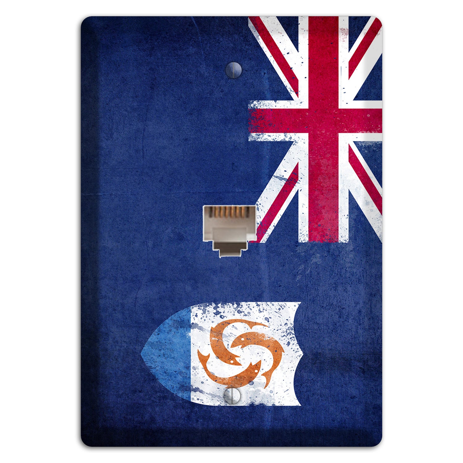 Anguilla Cover Plates Phone Wallplate