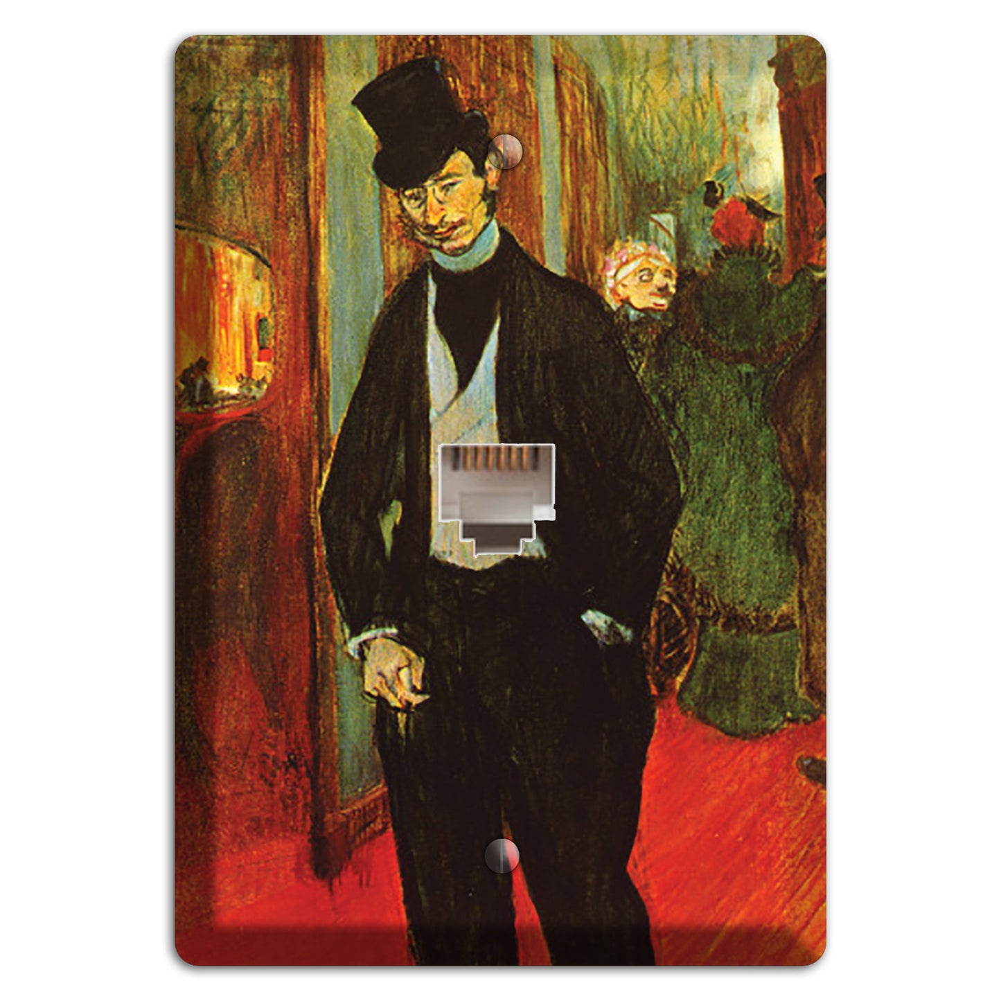 Lautrec 1 Phone Wallplate