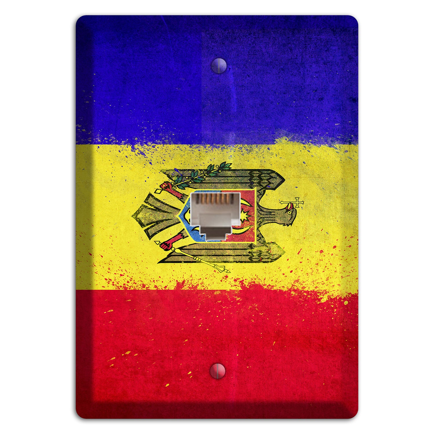 Moldova Cover Plates Phone Wallplate