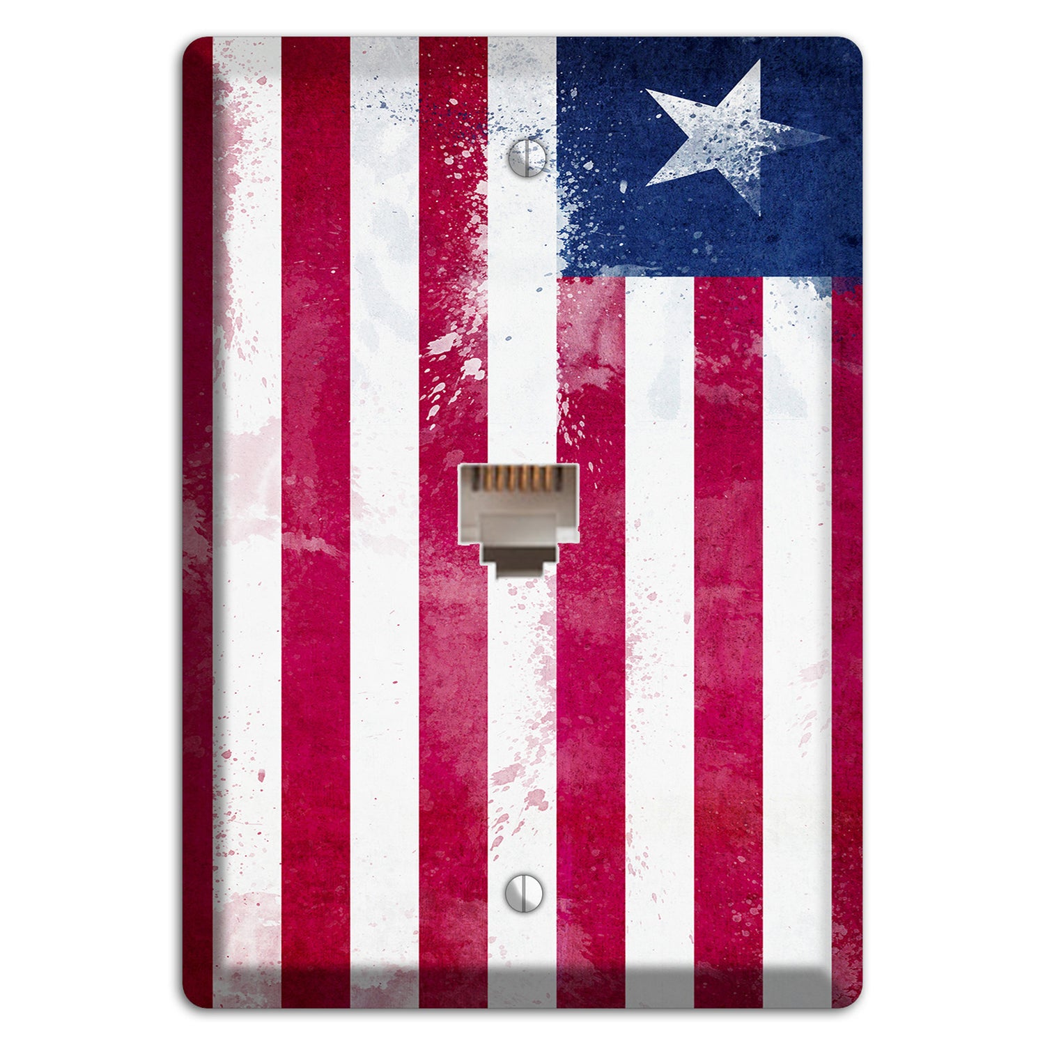 Liberia Cover Plates Phone Wallplate