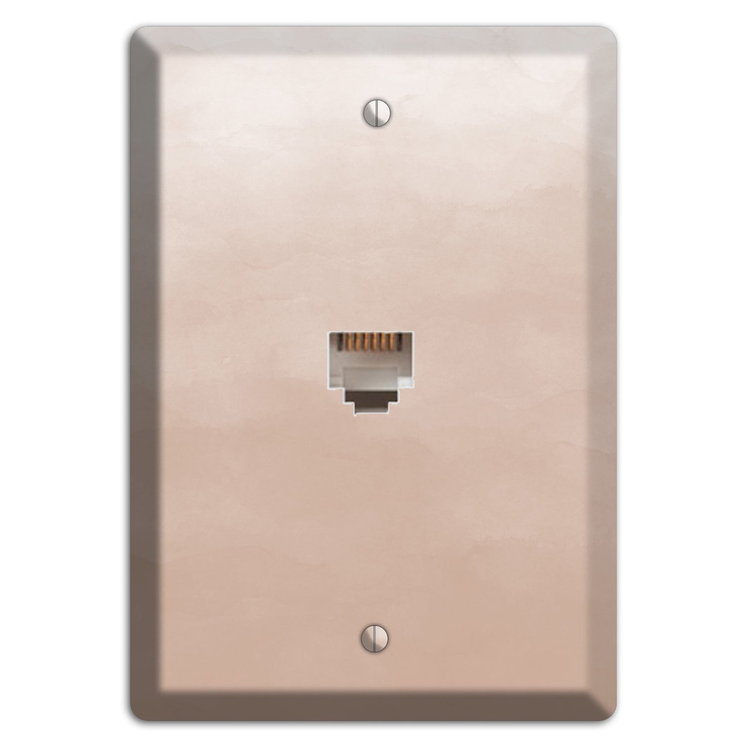 Beige Ombre Phone Wallplate