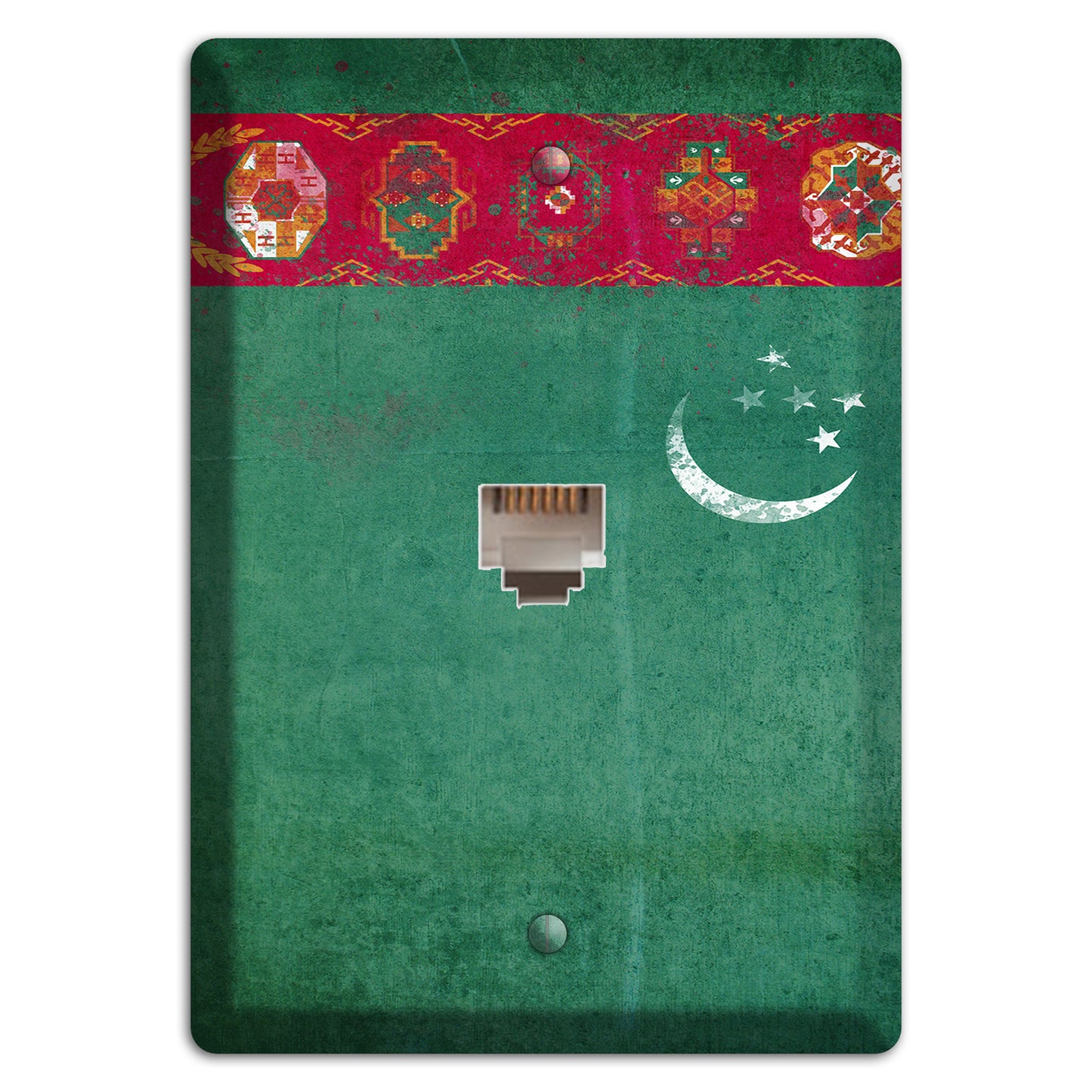 Turkmenistan Cover Plates Phone Wallplate