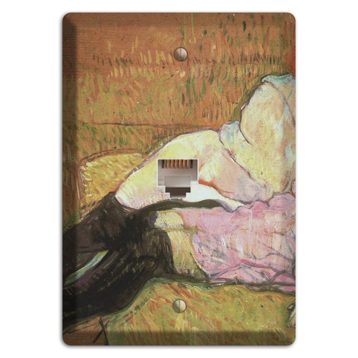 Toulouse-Lautrec 2 Phone Wallplate