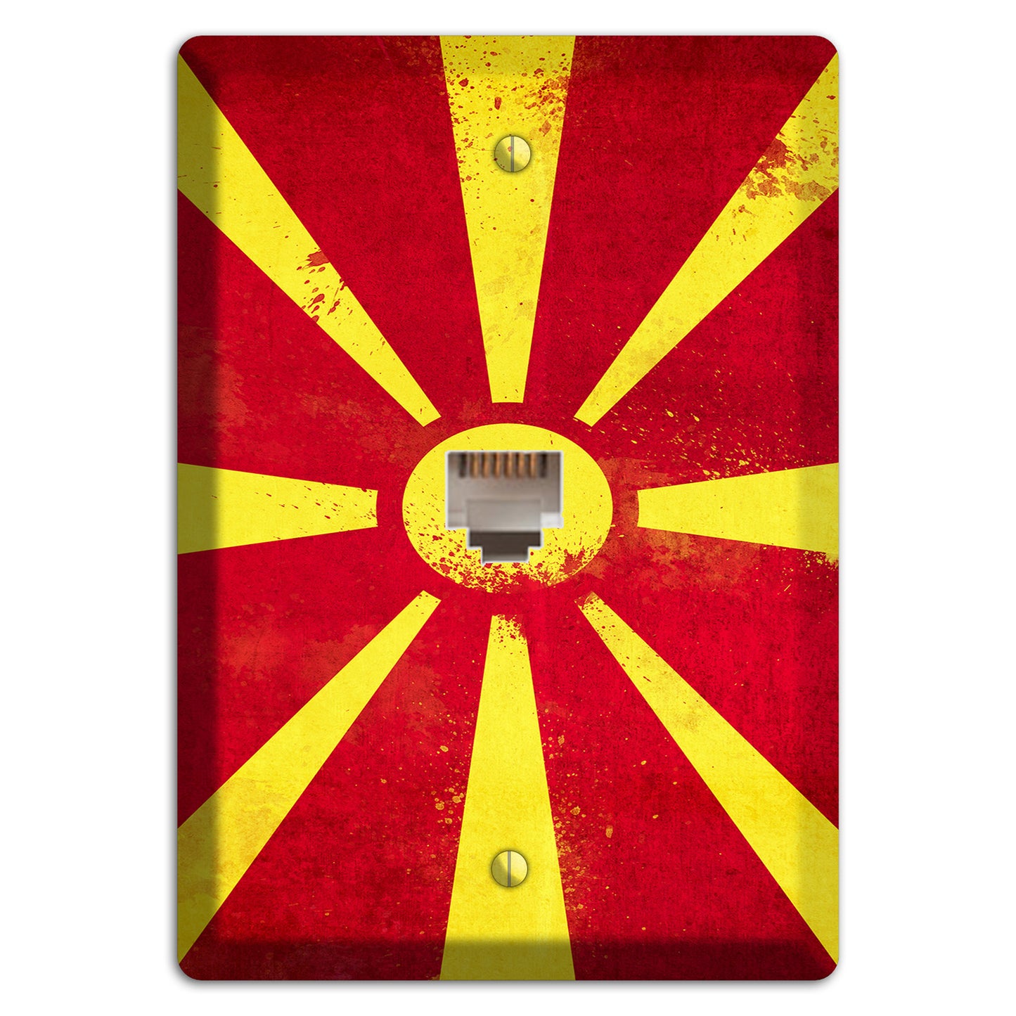 Macedonia Cover Plates Phone Wallplate