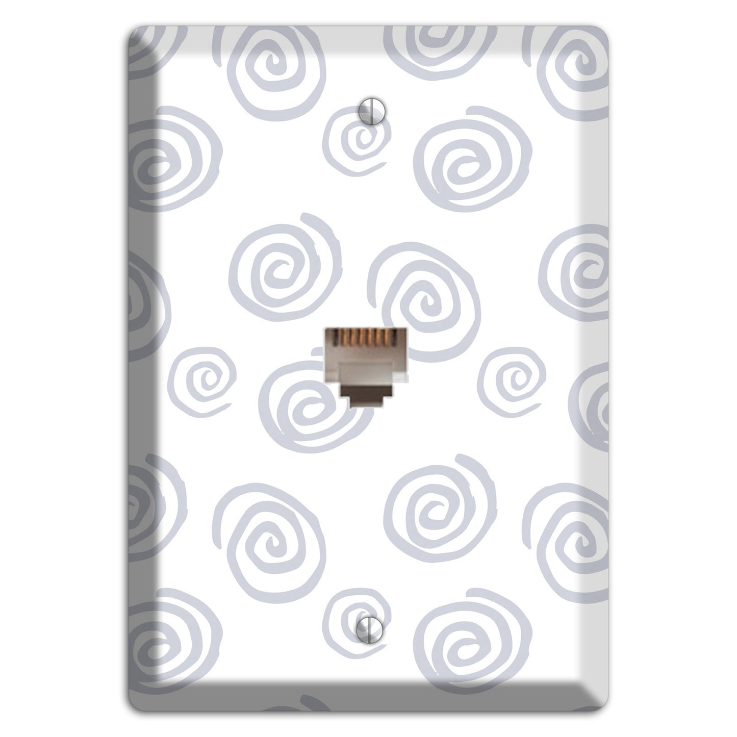 Abstract 11 Phone Wallplate