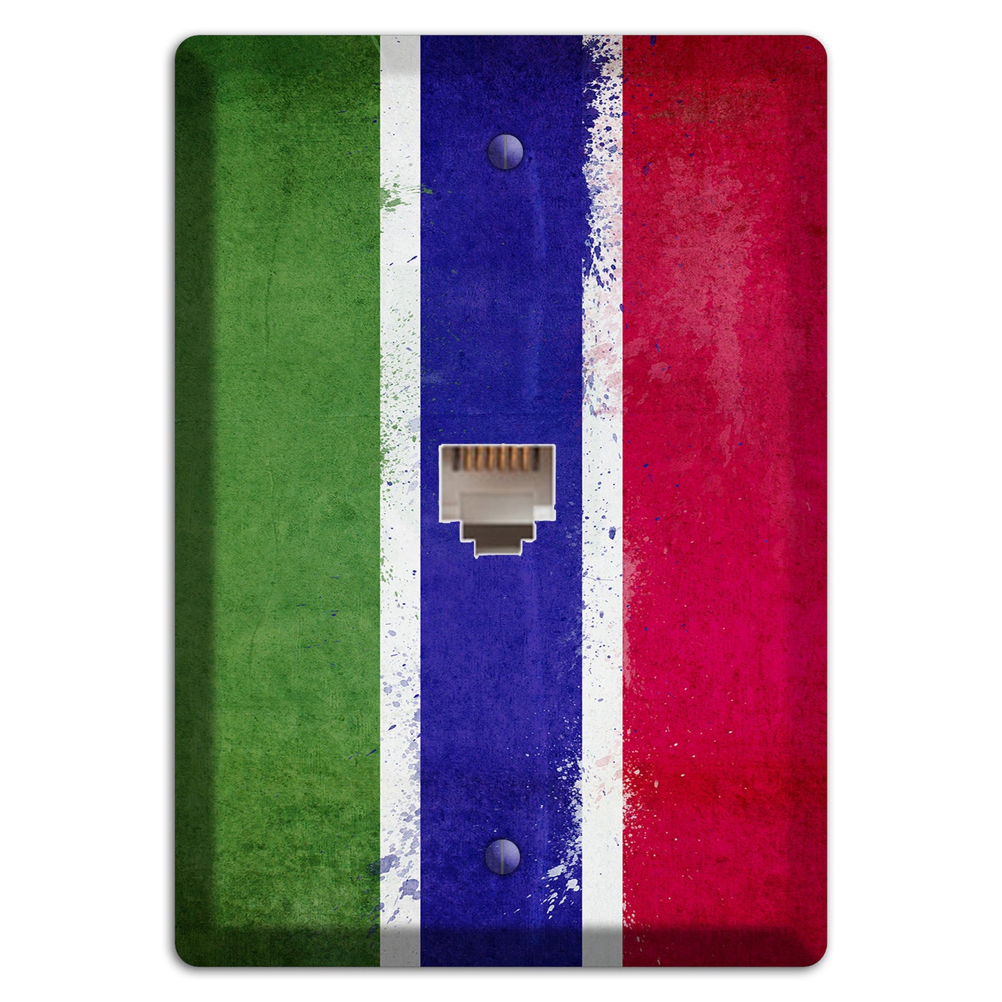 Gambia Cover Plates Phone Wallplate