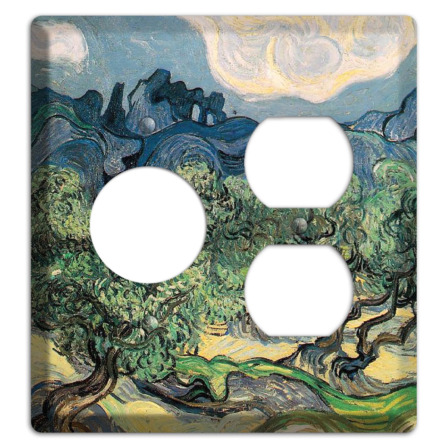 Vincent Van Gogh 5 Receptacle / Duplex Wallplate