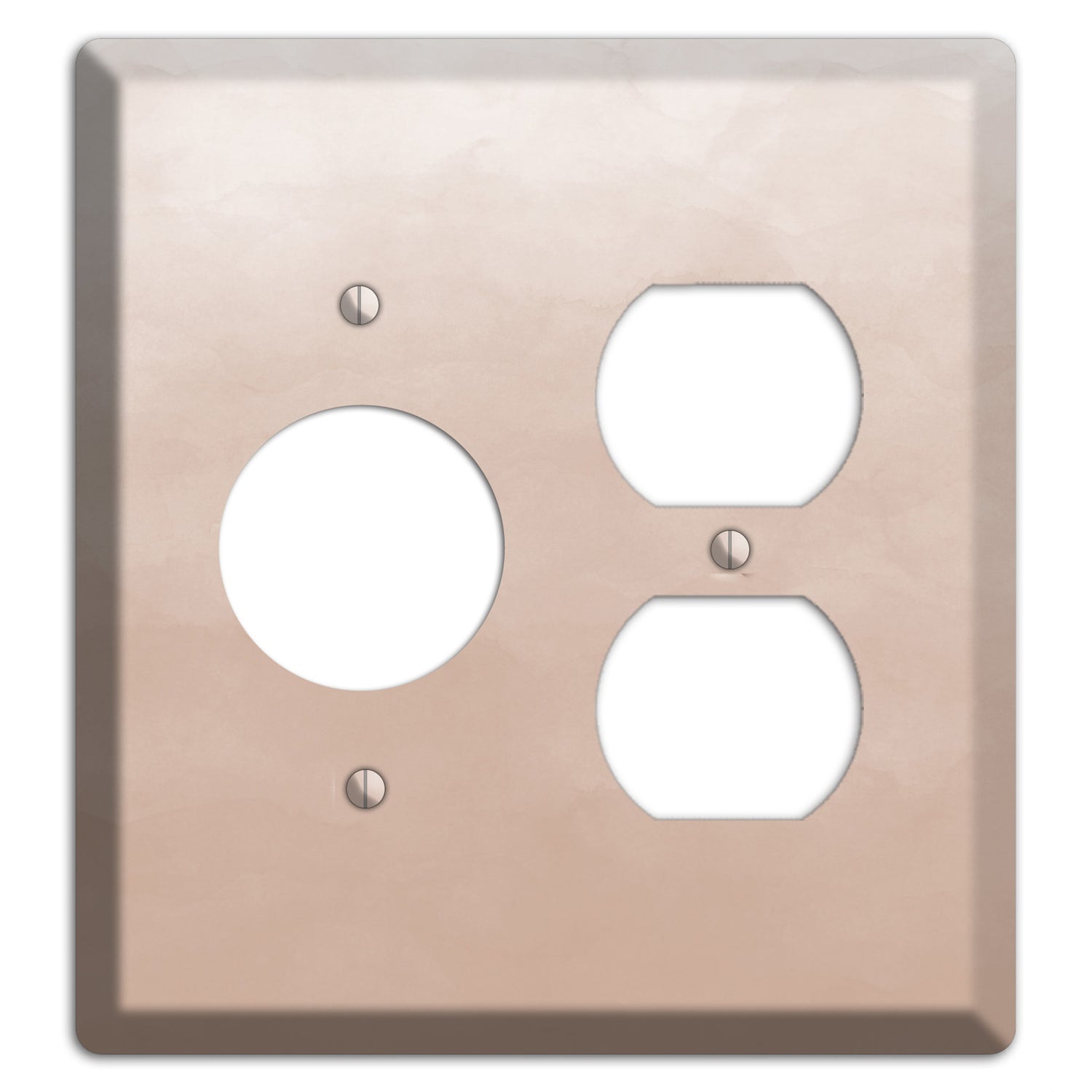 Beige Ombre Receptacle / Duplex Wallplate