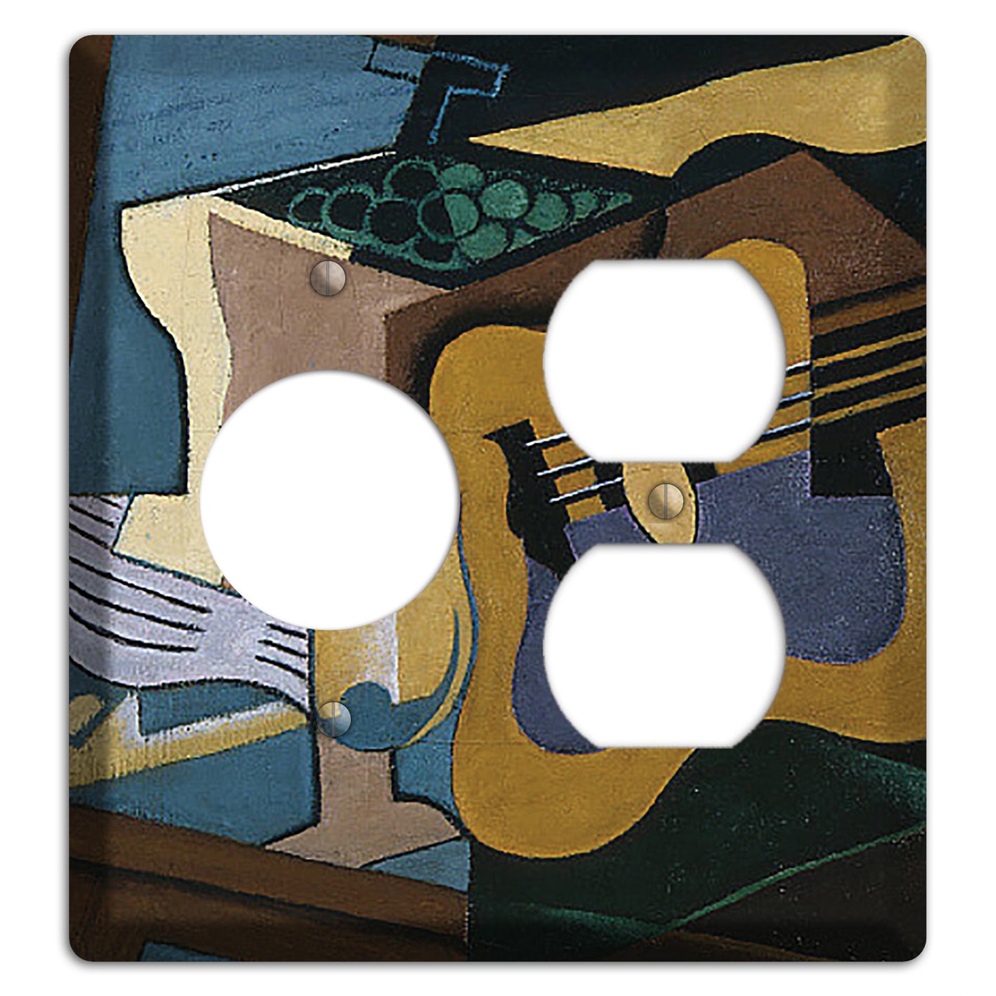 Juan Gris 3 Receptacle / Duplex Wallplate