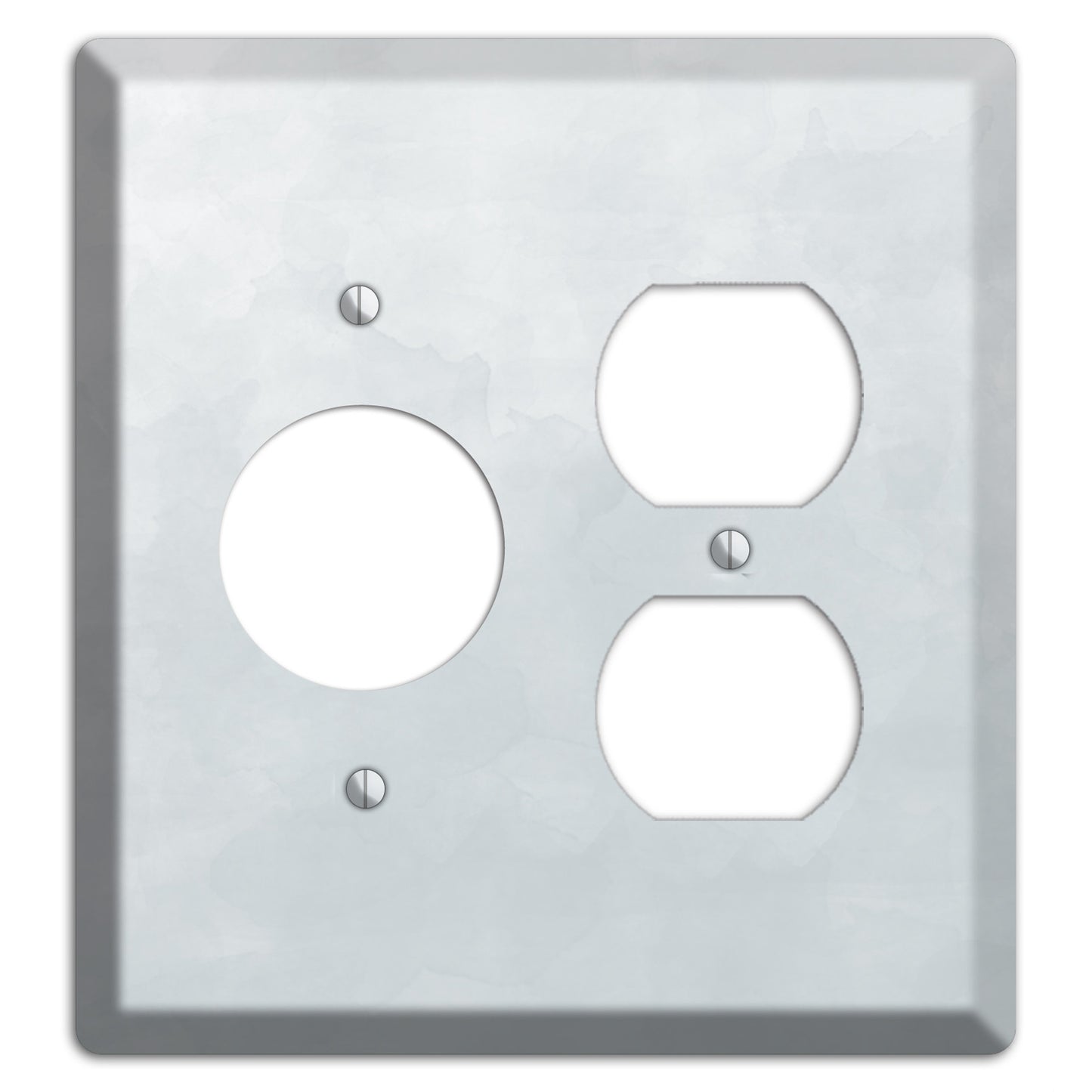 Gray Ombre Receptacle / Duplex Wallplate