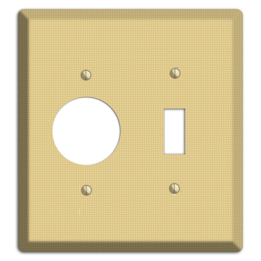 Khaki Weave Receptacle / Toggle Wallplate