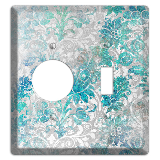 Gulf Stream Whimsical Damask Receptacle / Toggle Wallplate