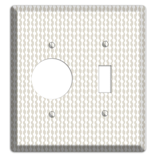 Simple Scandanavian Style C Receptacle / Toggle Wallplate