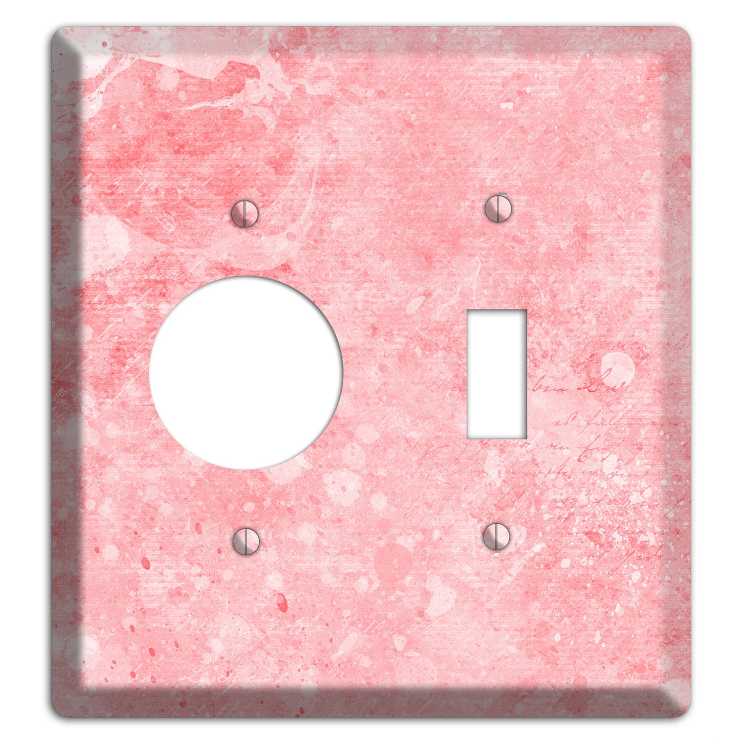 Rose Fog Soft Coral Receptacle / Toggle Wallplate