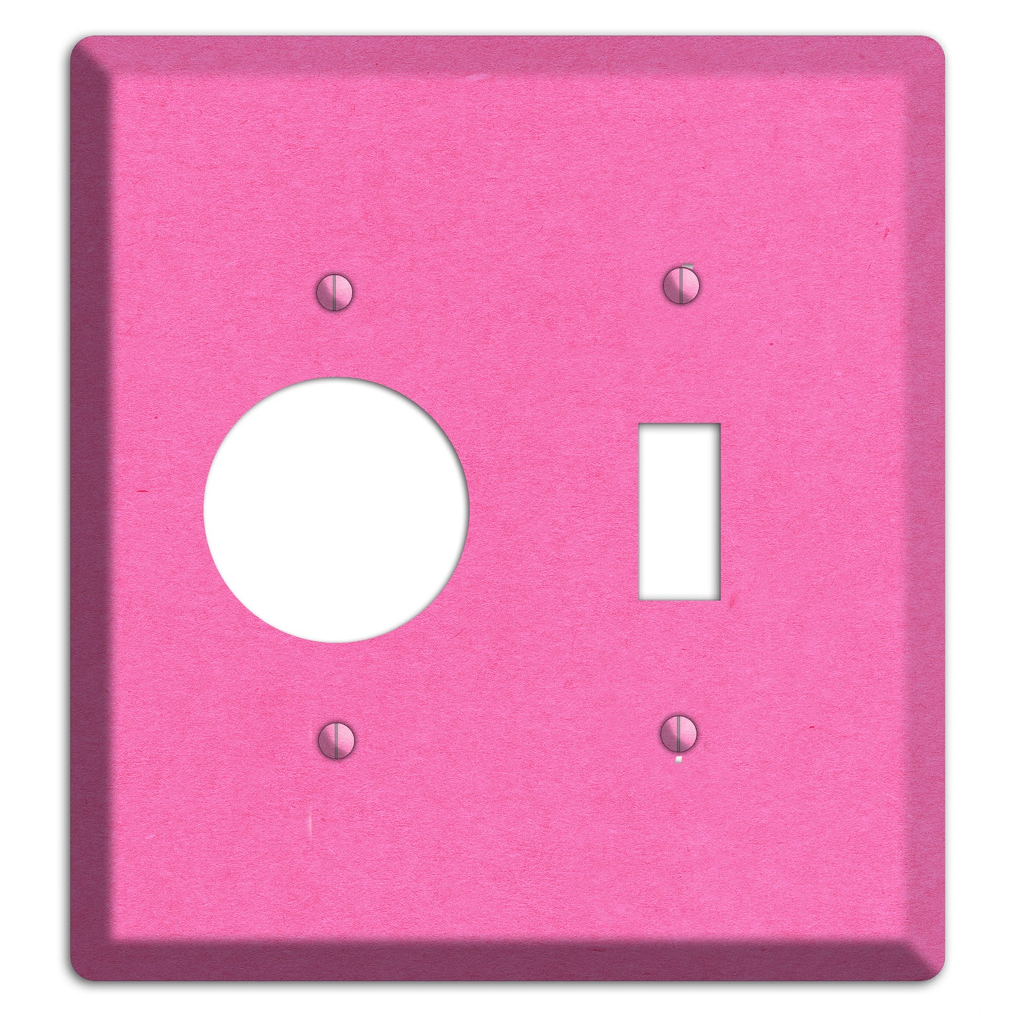 Persian Pink Kraft Receptacle / Toggle Wallplate