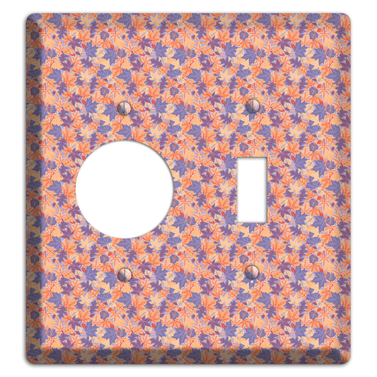 Autumn Leaves Overlay Receptacle / Toggle Wallplate