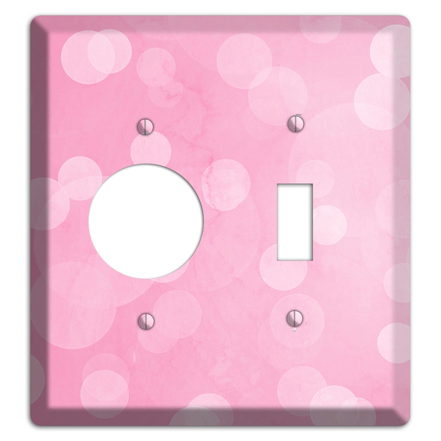 purple Pizzaz Pink Texture Receptacle / Toggle Wallplate