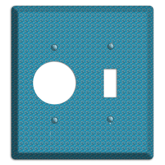 Blue Bubbles Receptacle / Toggle Wallplate