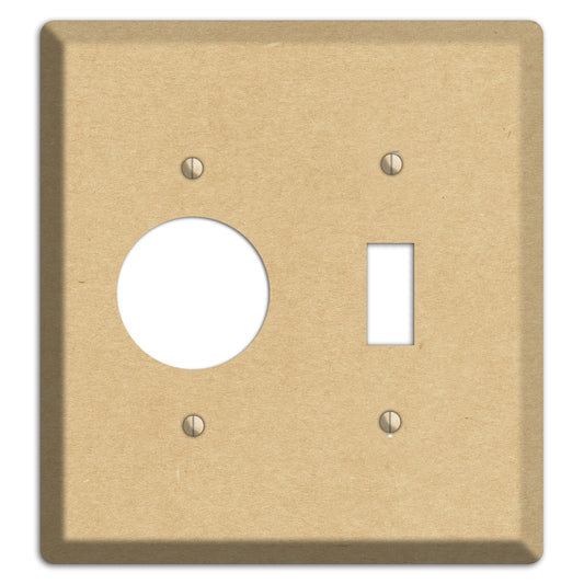 Calico Kraft Receptacle / Toggle Wallplate