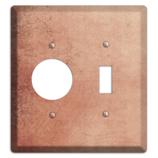 Tan Vintage Grunge Receptacle / Toggle Wallplate