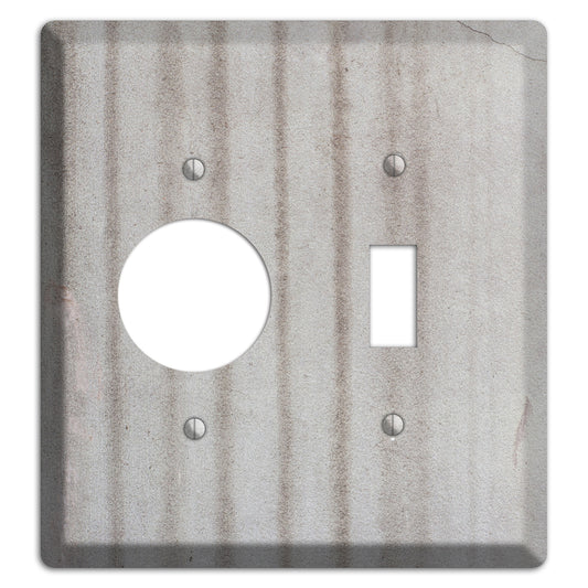 Old Concrete 2 Receptacle / Toggle Wallplate