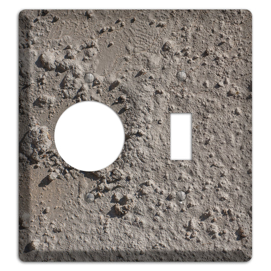 Plaster 2 Receptacle / Toggle Wallplate