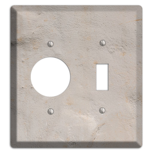 Trowled Concrete Receptacle / Toggle Wallplate