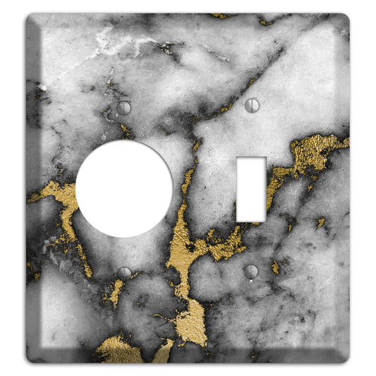 Finlandia Marble Receptacle / Toggle Wallplate