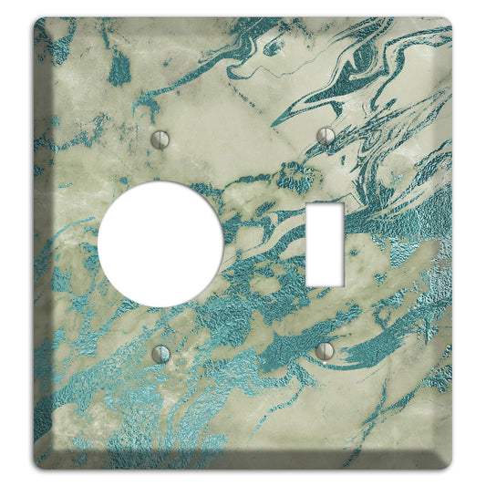 Locust Marble Receptacle / Toggle Wallplate