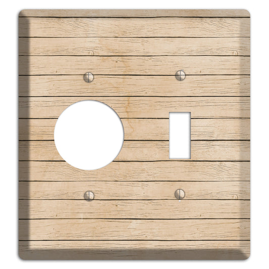 Akaroa Neutral Texture Receptacle / Toggle Wallplate