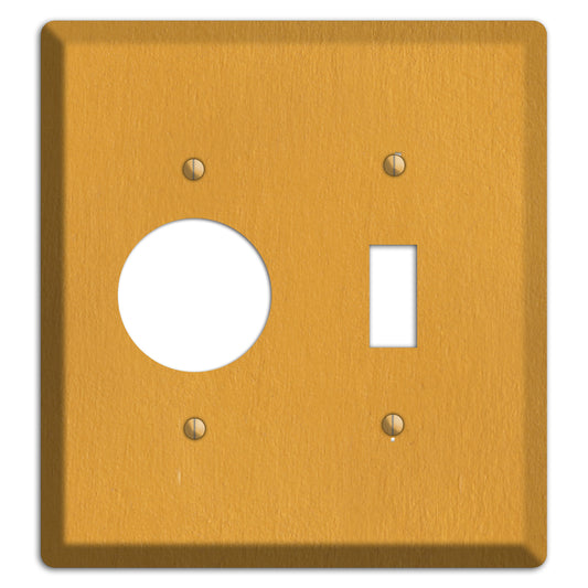 Stucco Yellow Receptacle / Toggle Wallplate