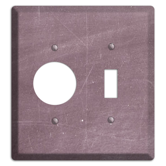 Chalk Maroon Receptacle / Toggle Wallplate