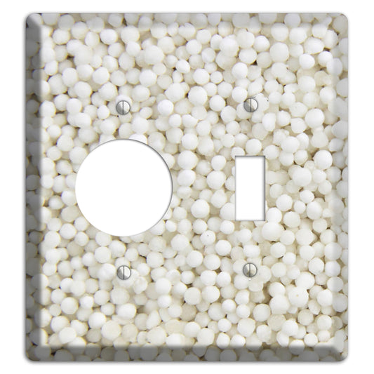 Tapioca Receptacle / Toggle Wallplate