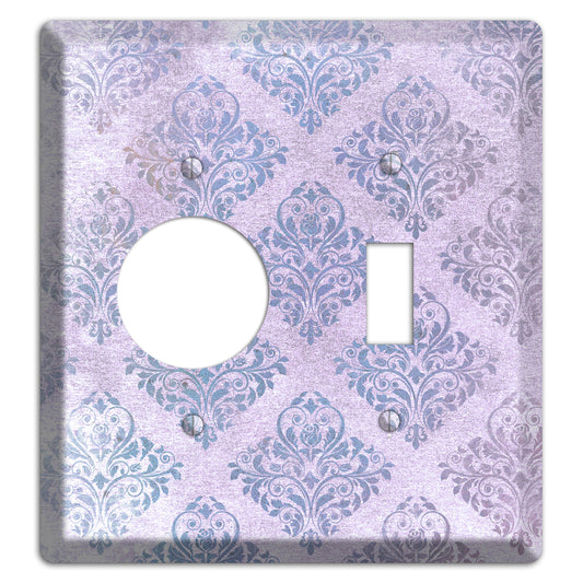 Logan Whimsical Damask Receptacle / Toggle Wallplate