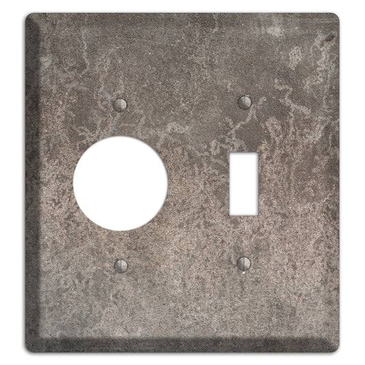 Old Concrete 1 Receptacle / Toggle Wallplate