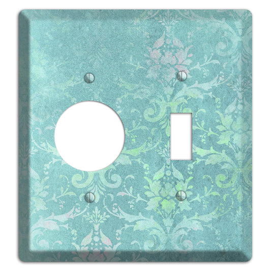 Logan Whimsical Damask Receptacle / Toggle Wallplate