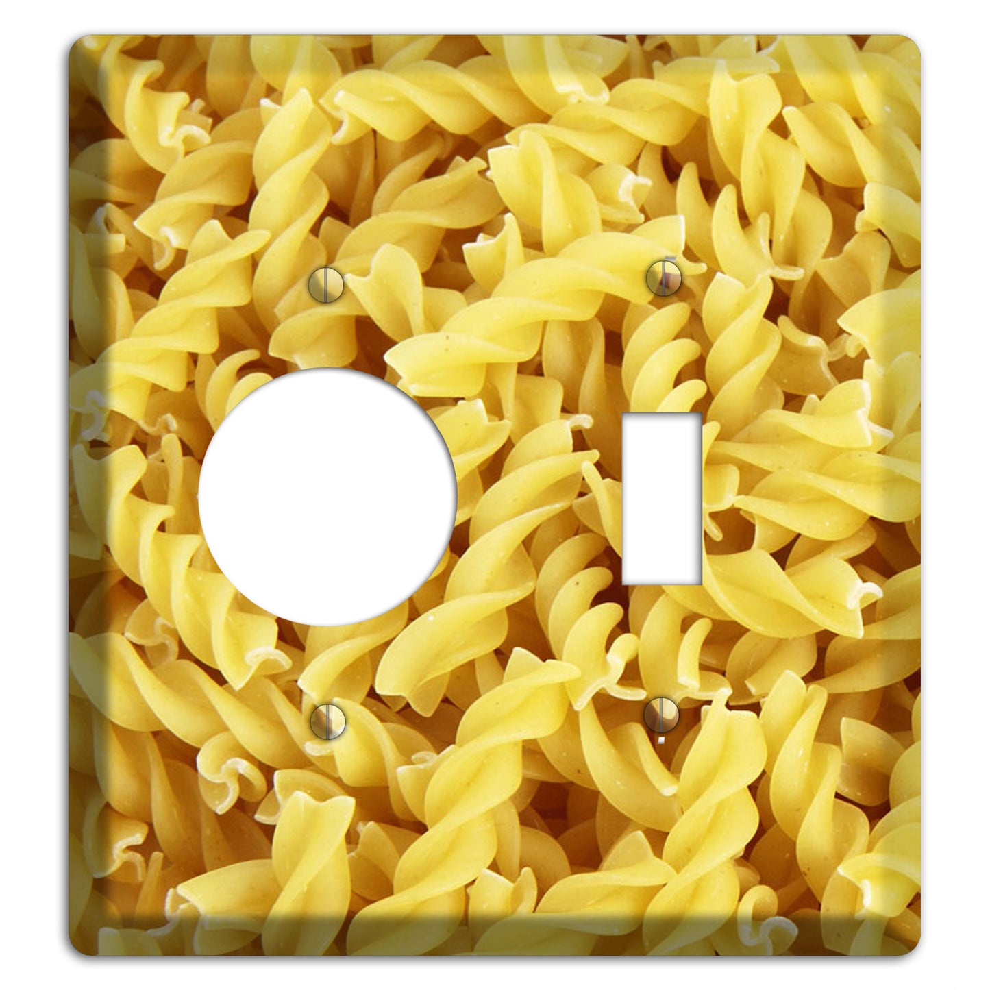 Fusilli Receptacle / Toggle Wallplate