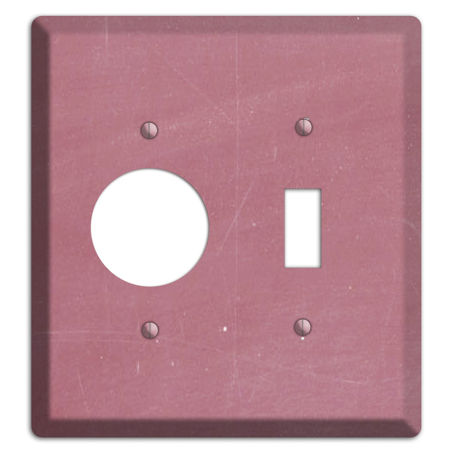 Chalk Pink Receptacle / Toggle Wallplate